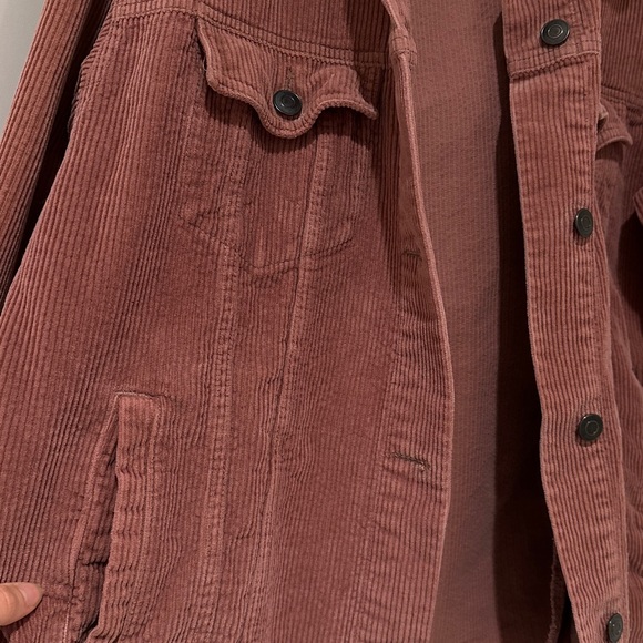 ZARA ribbed velour jaket - Picture 5 of 8